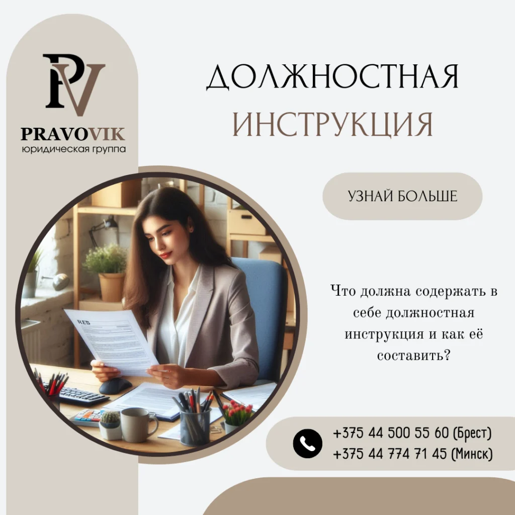 Должностная инструкция